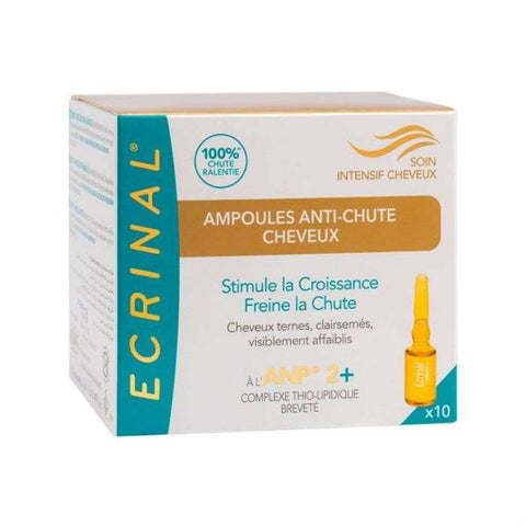 Ampoules Anti Chutes Cheveux 10*5 ML - ECRINAL
