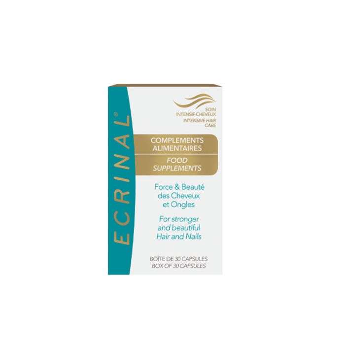 30 Capsules Cheveux 1 Mois de Traitement - ECRINAL