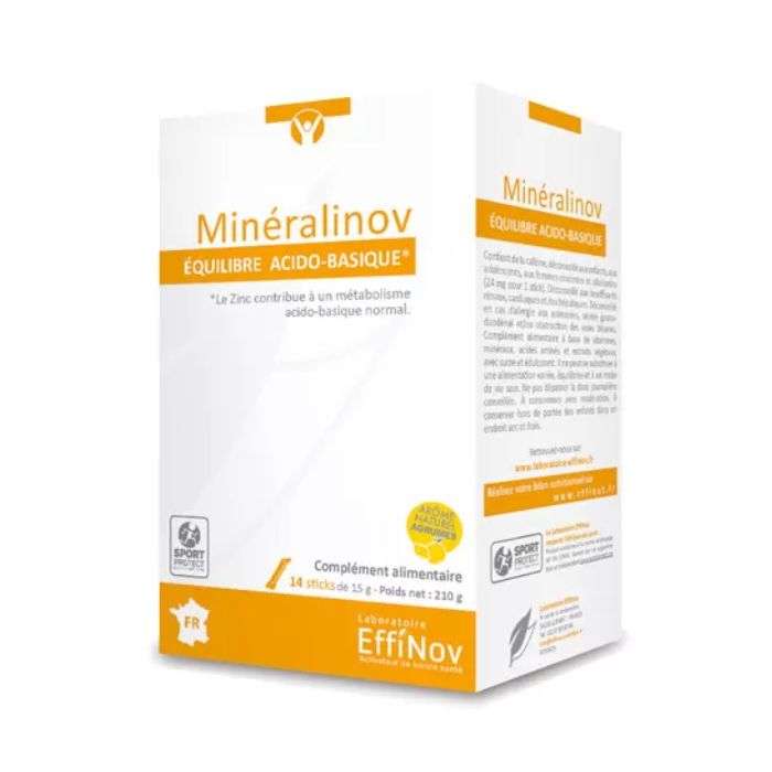 Mineralinov Equilibire Acido Basique 14 Sticks - EFFINOV
