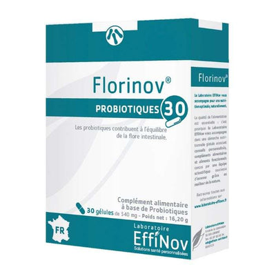 Florinov Imuno Probiotiques et Vitamines 30 Gelules - EFFINOV