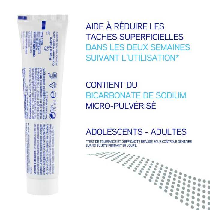 Dentifrice Blancheur 75 ML - ELGYDIUM