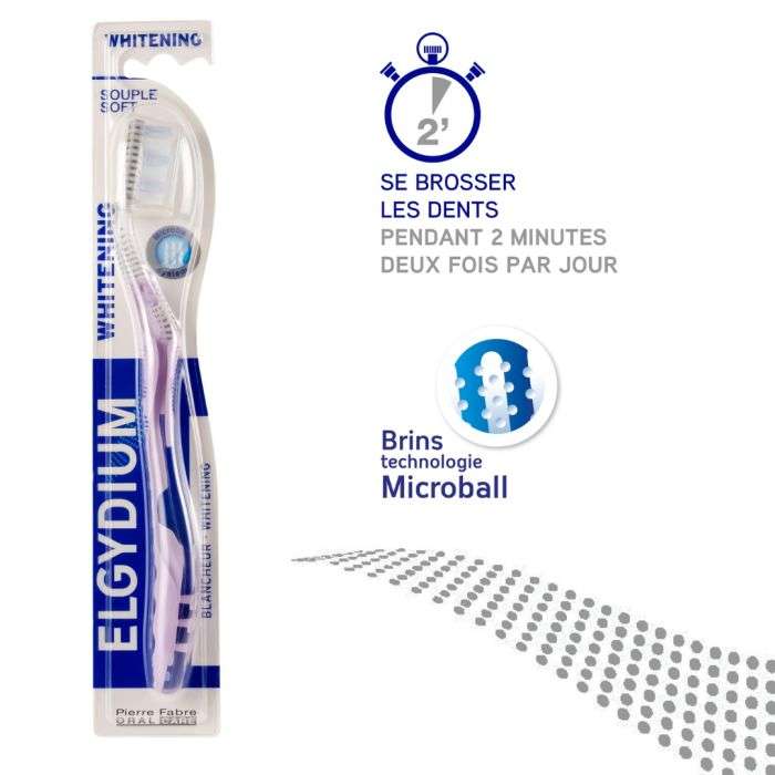 Brosse A Dents Blancheur Souple - ELGYDIUM