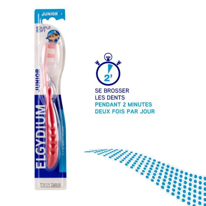 Brosse A Dents Junior Soft 7 A 12 Ans - ELGYDIUM