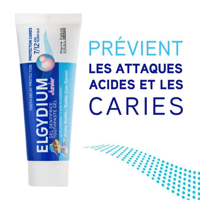 Dentifrice Junior 7-12 Ans 50 ML - ELGYDIUM