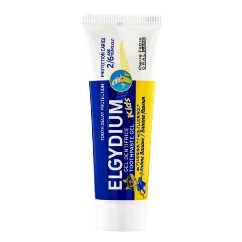 Dentifrice Kids Banane 2- 6 Ans 50 ML - ELGYDIUM