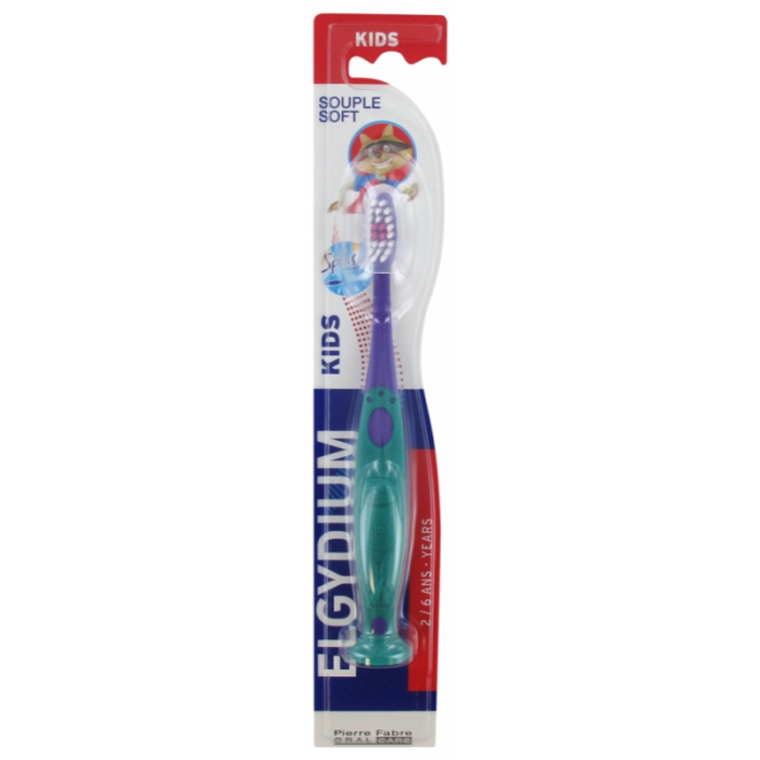 Kids Brosse A Dents Enfants Souple 2 A 6 Ans - ELGYDIUM