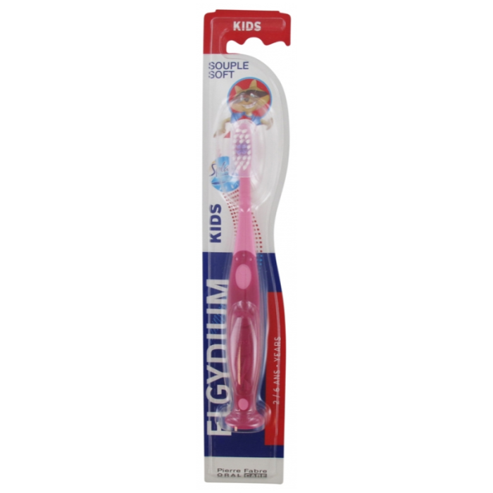 Kids Brosse A Dents Enfants Souple 2 A 6 Ans - ELGYDIUM