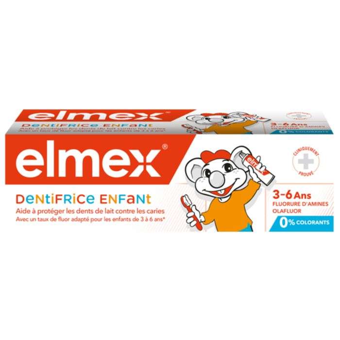 Dentifrice Enfant 3-6 Ans - ELMEX