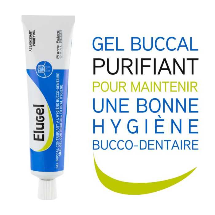 Gel Buccal Purifiant A la Chlorhexidine 40 ML - ELUGEL