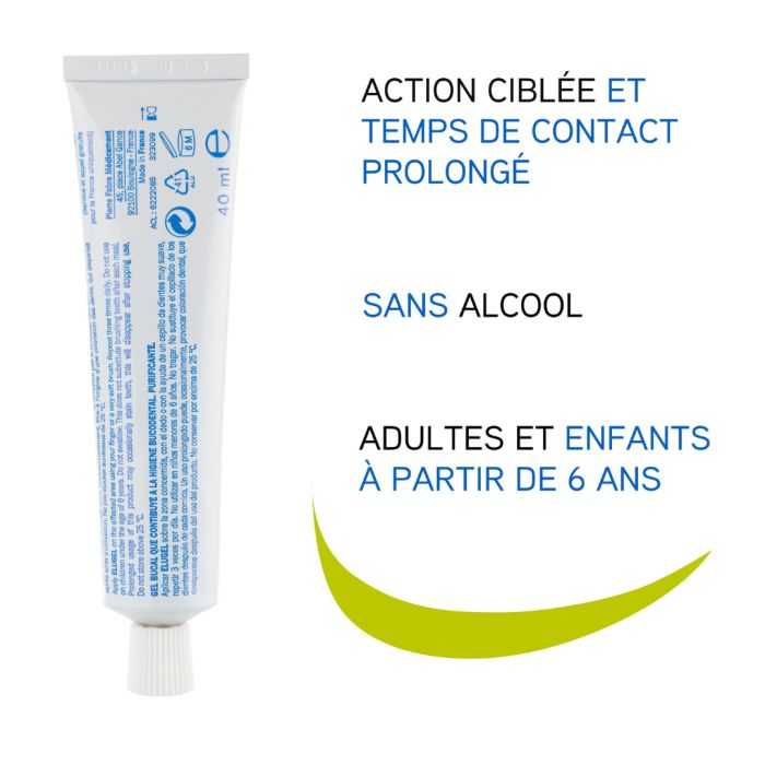 Gel Buccal Purifiant A la Chlorhexidine 40 ML - ELUGEL