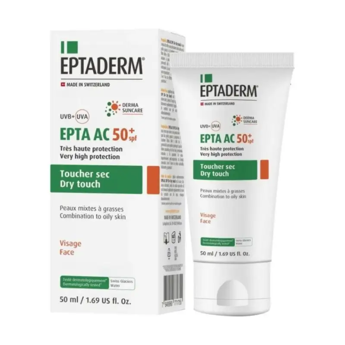 Epta Ac Spf50+ Toucher Sec 50 ML - EPTADERM