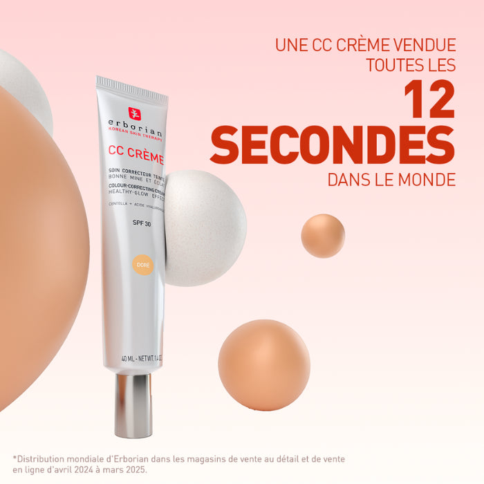 CC Creme Soin Correcteur SPF 30 Dore 40 ML - ERBORIAN