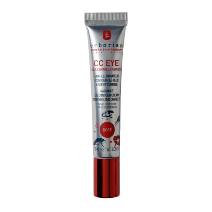 CC Eye A la Centella Dore Soin Illuminateur Contour des Yeux SPF20 10ML - ERBORIAN