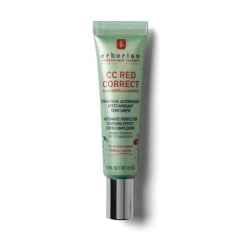 CC Red Correct Centella Asiatica Effet Apaisant Spf25 15 ML - ERBORIAN