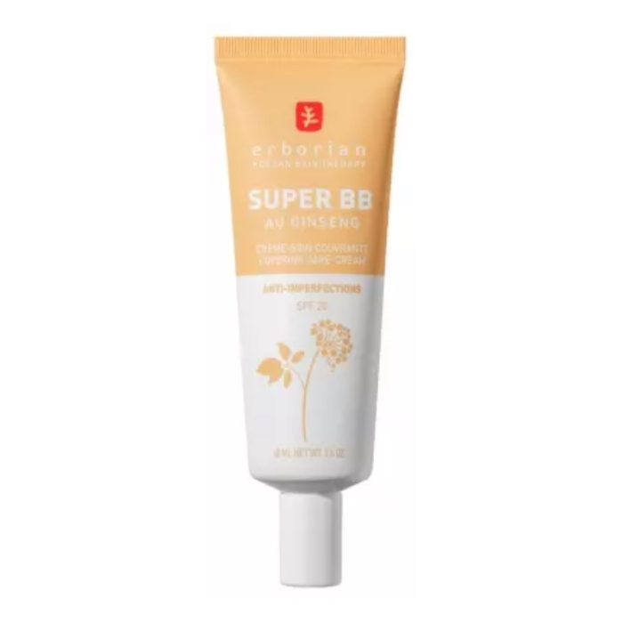 Super BB au Ginseng Creme Soin Couvrante SPF 20 Nude 40 ML - ERBORIAN