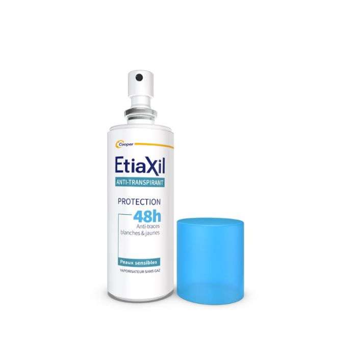 Anti Transpirant Protection 48H Vaporisateur 100 ML Anti Traces - ETIAXIL