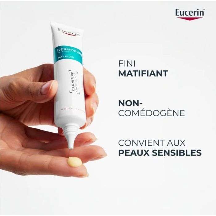Dermopure Clinial Mat Fluid Carnitine 40 ML - EUCERIN