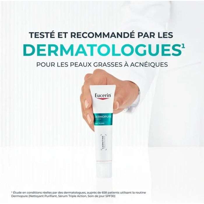 Dermopure Clinial Mat Fluid Carnitine 40 ML - EUCERIN