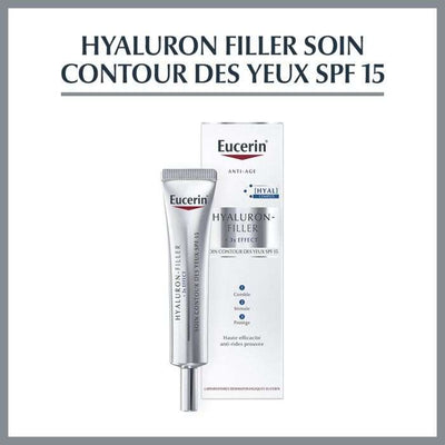 Hyaluron Filler*3 Effect Soin Contour des Yeux Spf15 15 ML - EUCERIN