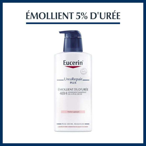 Urea Repair Emollient 5% D'uree 48H Parfum Apaisant 250 ML - EUCERIN