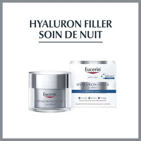 Hyaluron Filler *3 Effects Soin de Nuit 50 ML - EUCERIN