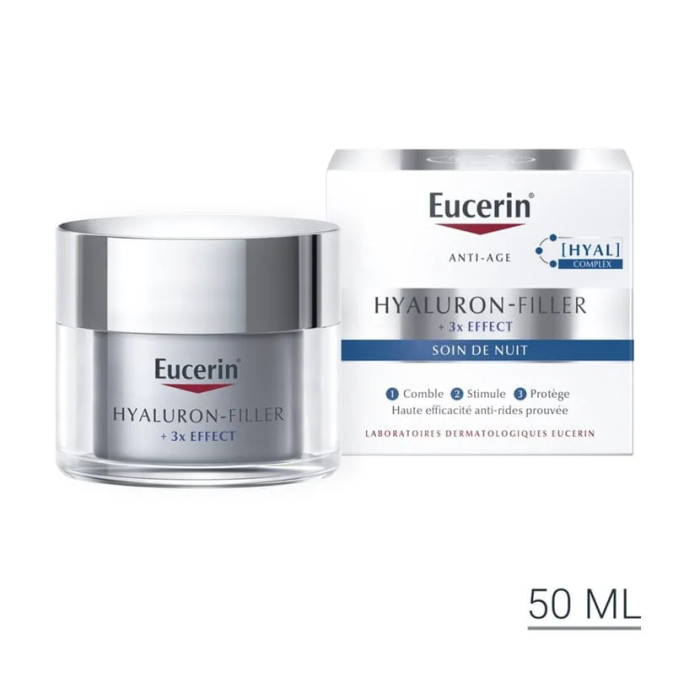 Hyaluron Filler *3 Effects Soin de Nuit 50 ML - EUCERIN