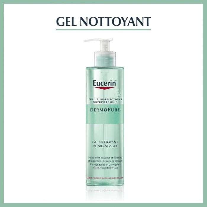 Offre Dermopure Gel Nettoyant 200 ML + Trousse Offerte - EUCERIN