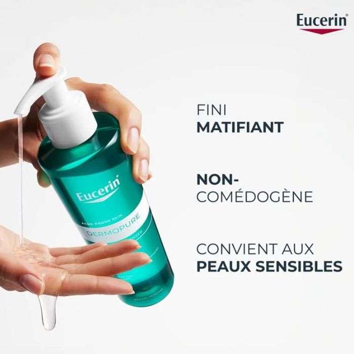 Offre Dermopure Gel Nettoyant 200 ML + Trousse Offerte - EUCERIN
