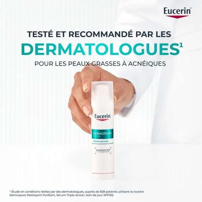 Offre Dermopure Serum Triple Action 40 ML + Oil Control 50ML Offert - EUCERIN