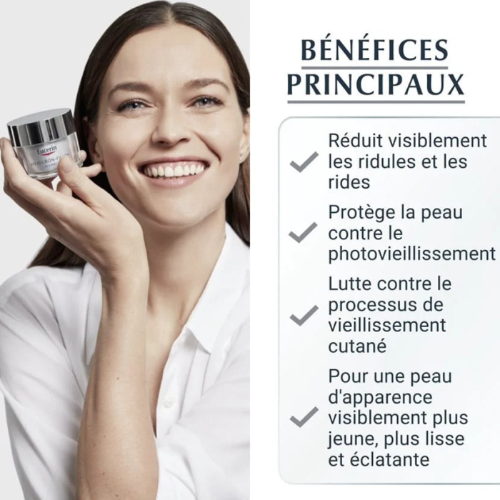 Offre Hyaluron Filler 3* Effect Soin de Jour SPF 15 Peau Seche 50ML + Photoaging Control SPF 50+ Offert - EUCERIN