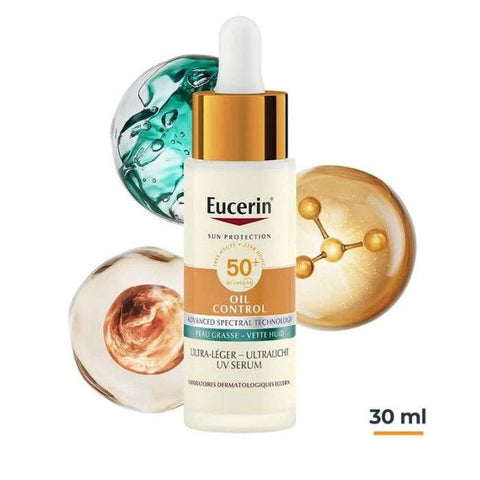 Oil Control Dry Touch Ultra Light UV Serum 30ML - EUCERIN