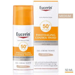 Photoaging Control Tinted Sun Gel Creme SPF 50+ Medium - EUCERIN