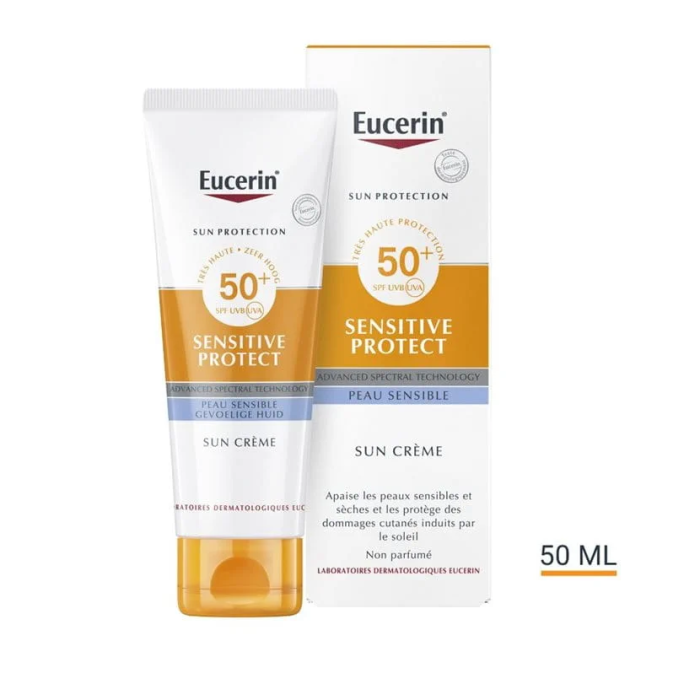 Sun Sensitive Protect Creme Spf50+ 50 ML - EUCERIN