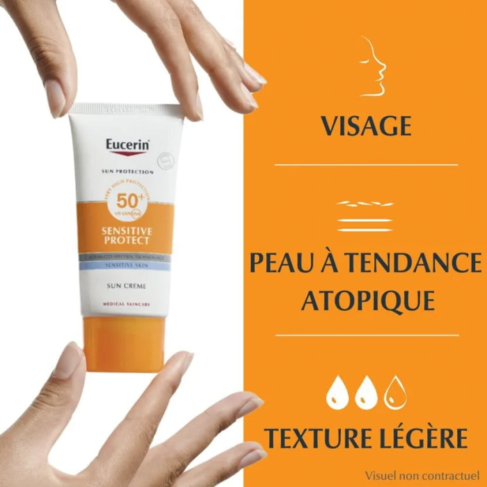 Sun Sensitive Protect Creme Spf50+ 50 ML - EUCERIN