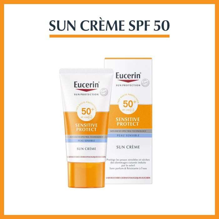 Sun Sensitive Protect Creme Spf50+ 50 ML - EUCERIN