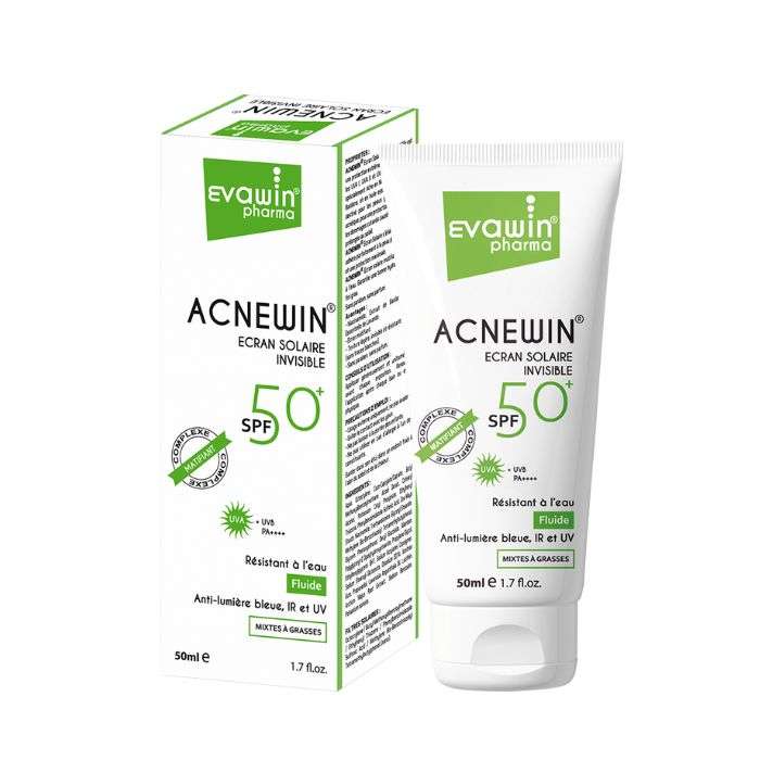 Evawin Acnewin Ecran Solaire SPF 50 Invisible 50 ML - EVAWIN PHARMA