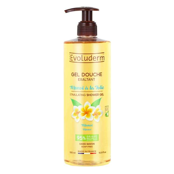 Gel Douche Exaltant Monoi A la Folie 500 ML - EVOLUDERM