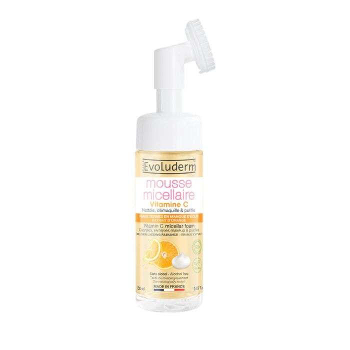 Mousse Micellaire Vitamine C 150ML - EVOLUDERM