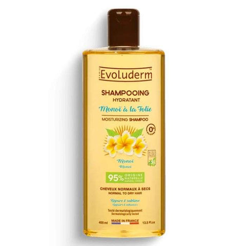 Shampooing Hydratant Monoi A la Folie 400 ML - EVOLUDERM