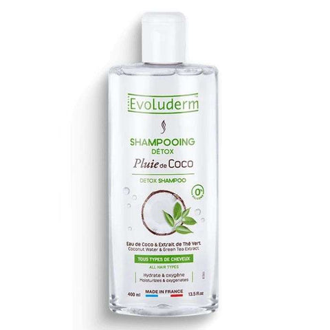 Shampooing Detox Pluie de Coco 400 ML - EVOLUDERM