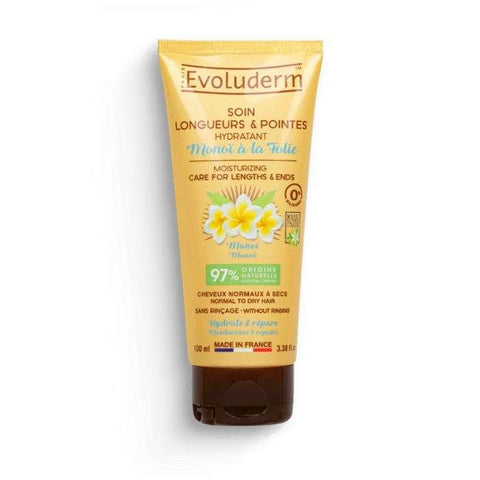 Soin Longueurs et Pointes Hydratant Monoi A la Folie 100ML - EVOLUDERM