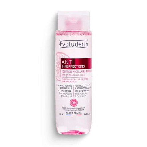 Solution Micellaire Purifiante Anti Imperfections 250ML - EVOLUDERM