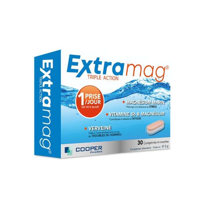 Triple Action 30 Comprimes - EXTRAMAG