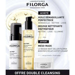 Offre Web Double Cleansing A L Achat de la Mousse Nettoyante et L Huile Demaquillanate un Meso Mask 15 ML Offert - FILORGA
