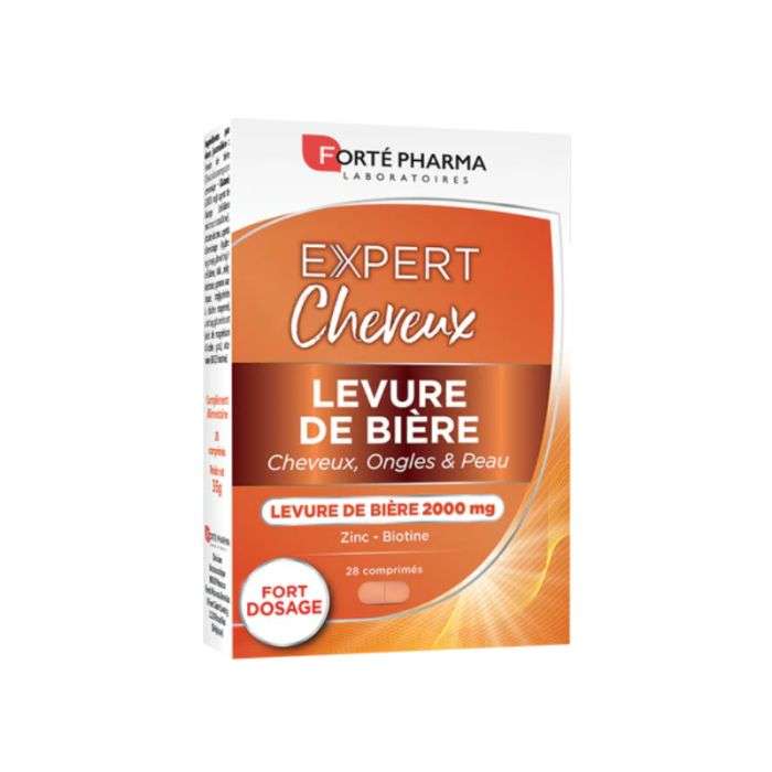 Expert Cheveux Levure de Biere 28 Comprimes - FORTE PHARMA