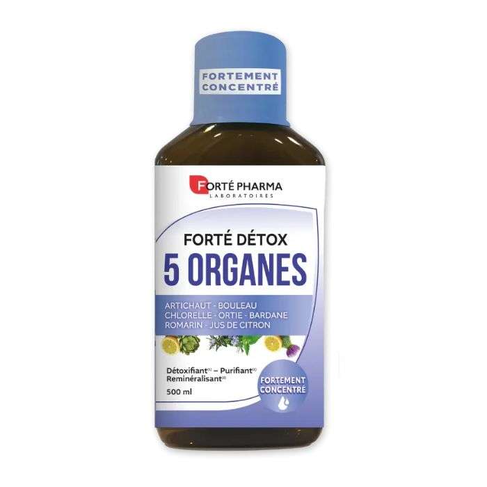 Forte Detox 5 Organes Complement Alimentaire 500 ML - FORTE PHARMA