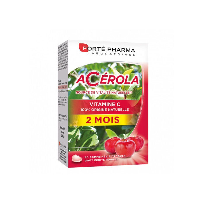 Acerola 60 Comprimes - FORTE PHARMA
