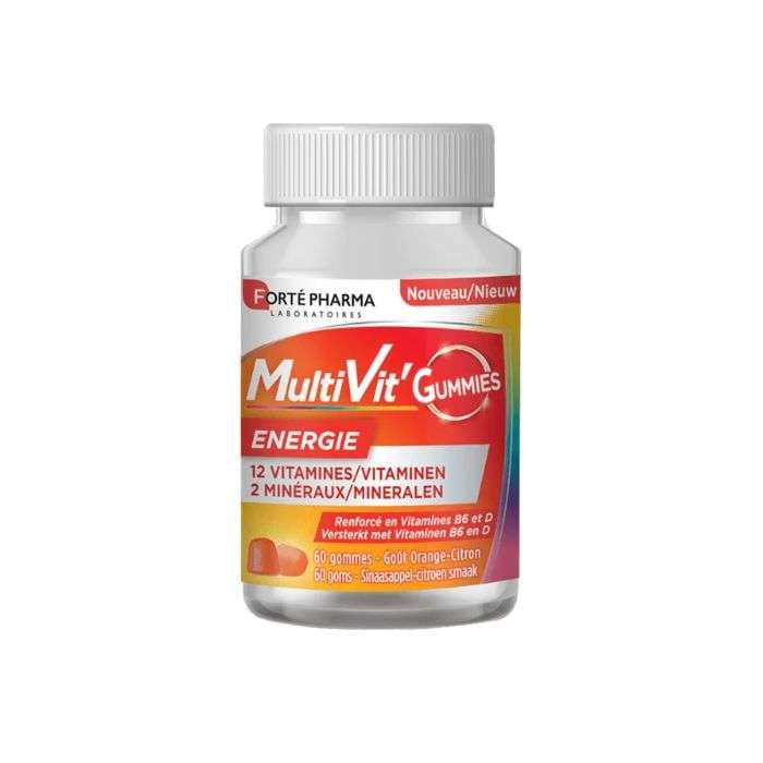 Multivit Energy 60 Gummies - FORTE PHARMA