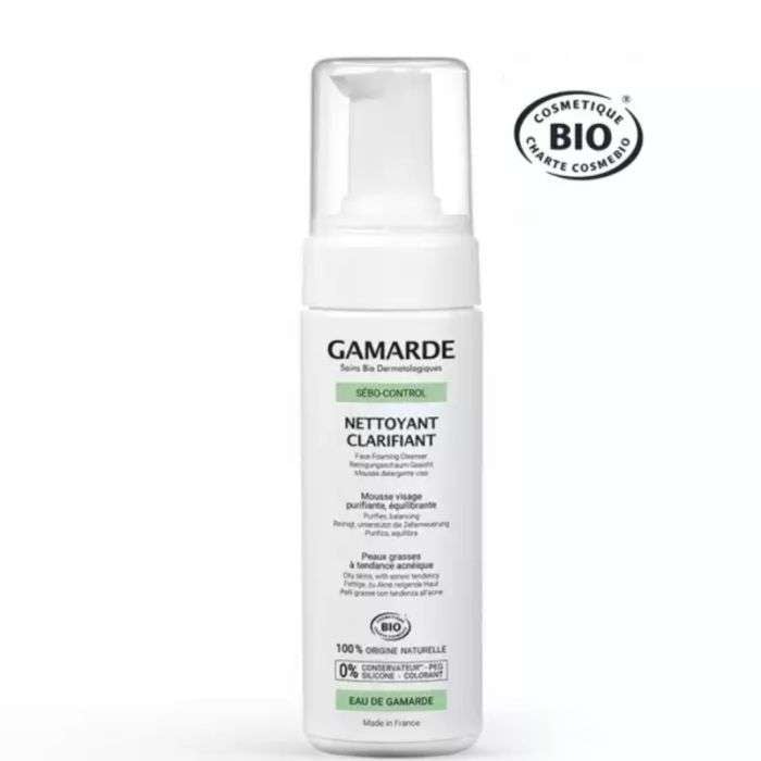 Nettoyant Clarifiant Mousse Visage 160 ML - GAMARDE