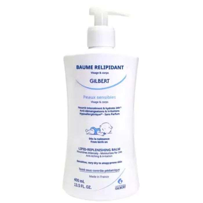 Baume Relipidant Peaux Sensibles 400 ML - GILBERT